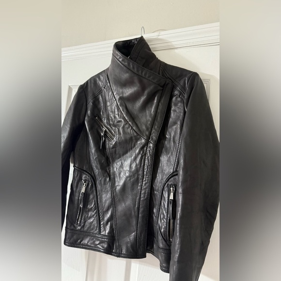 Michael Kors Women’s Leather Jacket - Picture 5 of 9